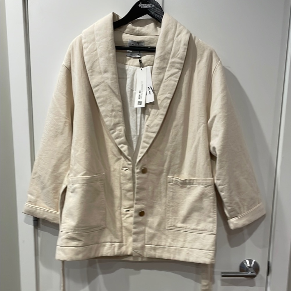 Zara Cream Women's Jacket